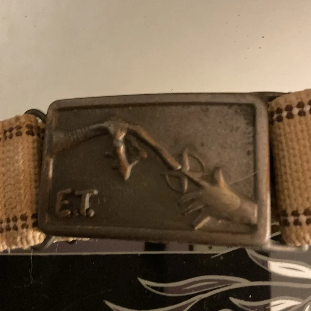 E.T. Extra Terrestrial belt and Buckle kids size